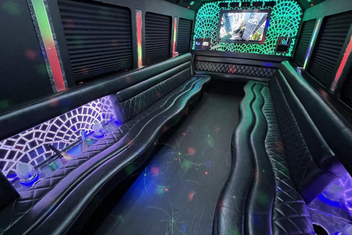 Sandy Limo Bus Interior