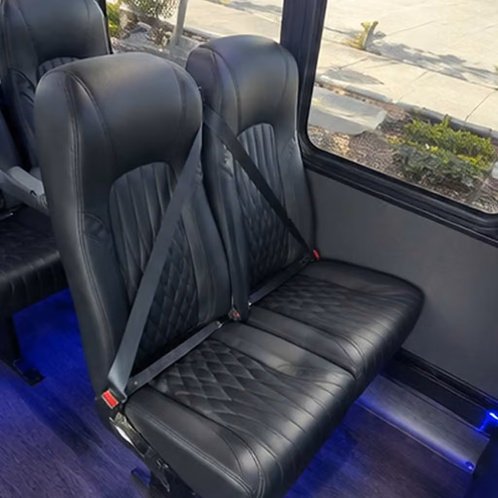 30 passenger minibus inside