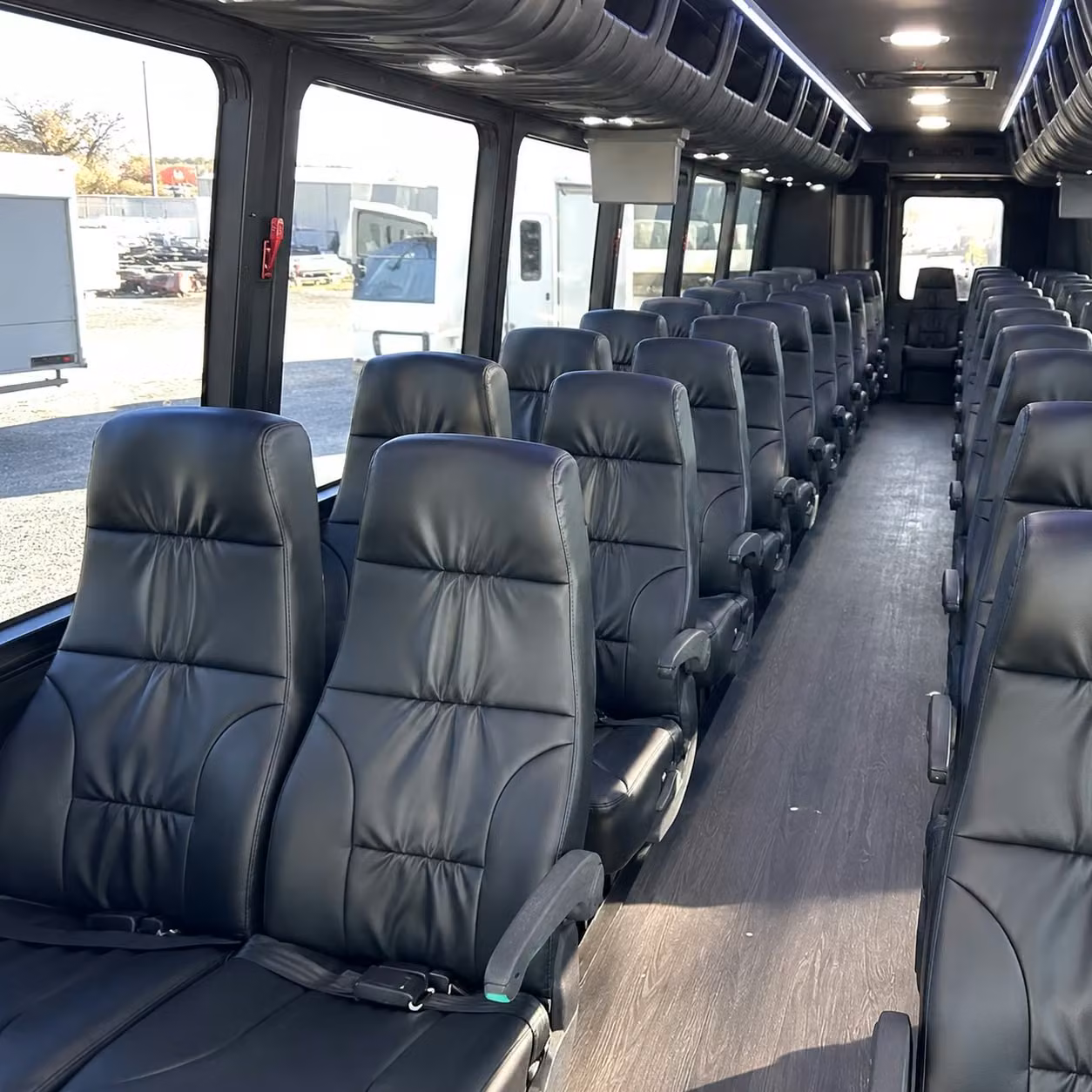 30 passenger minibus interior