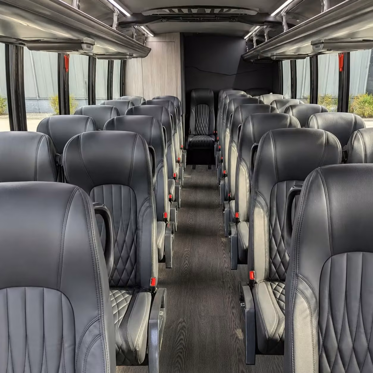 35 passenger minibus inside