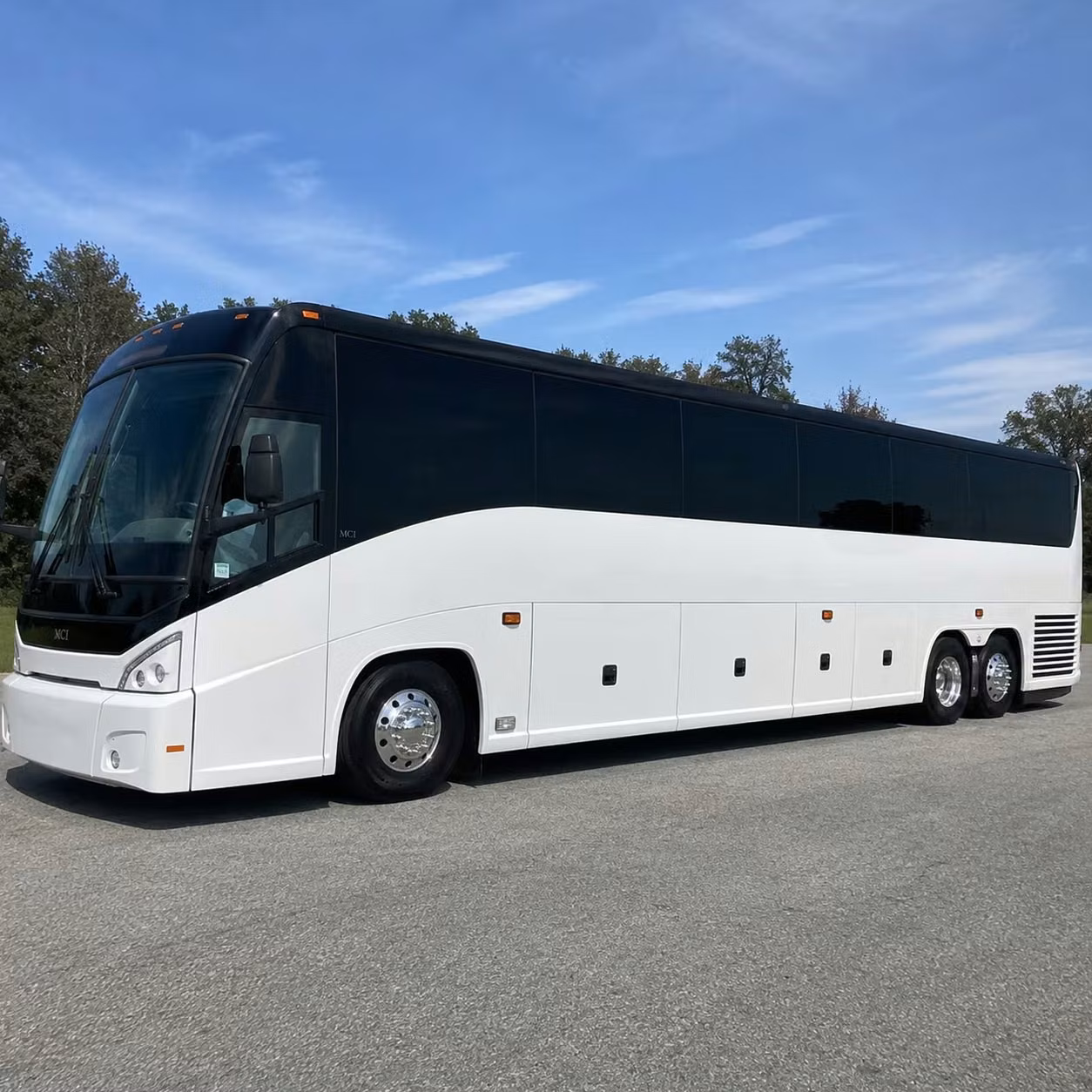 bus rental options for sandy trips