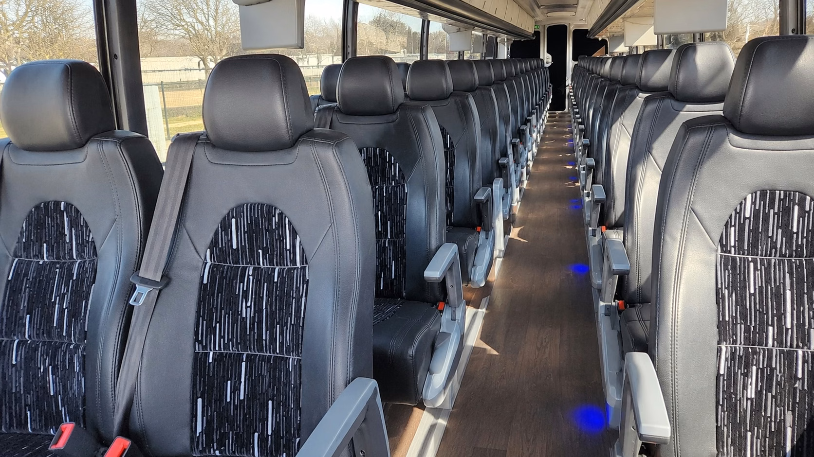 sandy charter bus rental