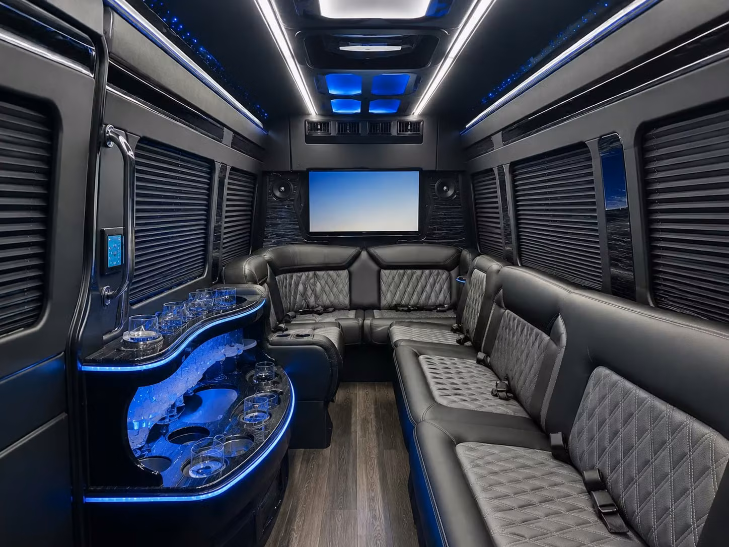 sprinter limousine inside