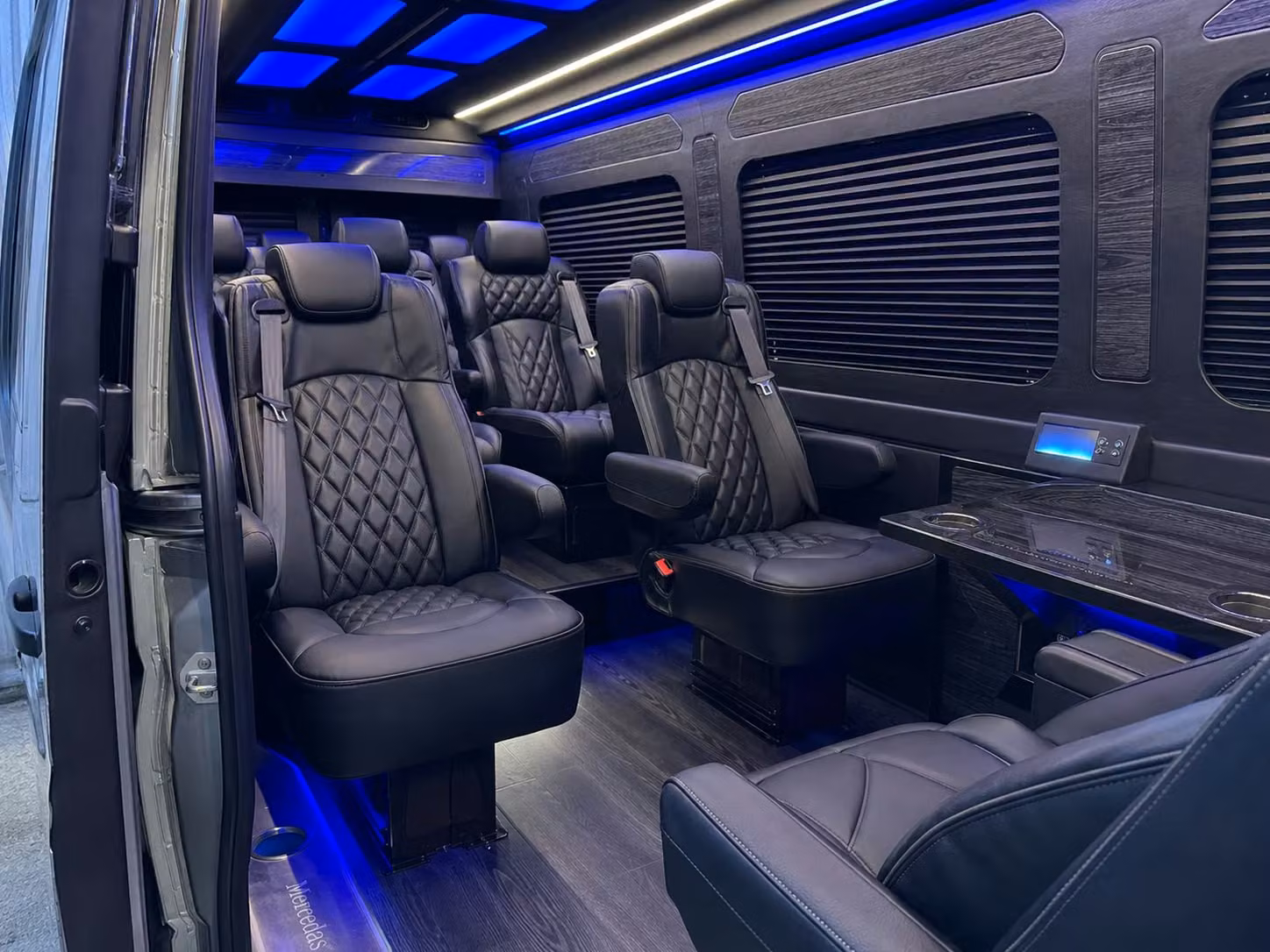 sprinter van transportation for groups and events across sandy