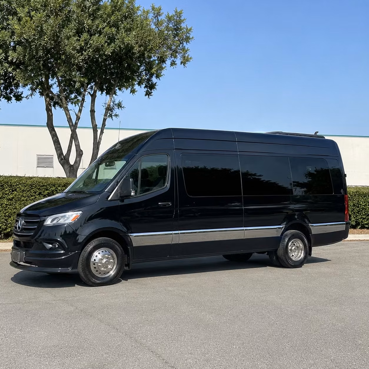 sprinter van with driver